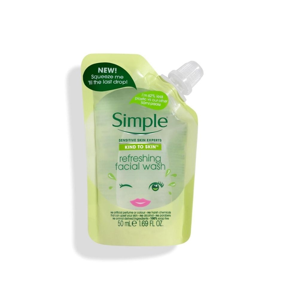Simple Pouch Refreshing Face Wash Gel 